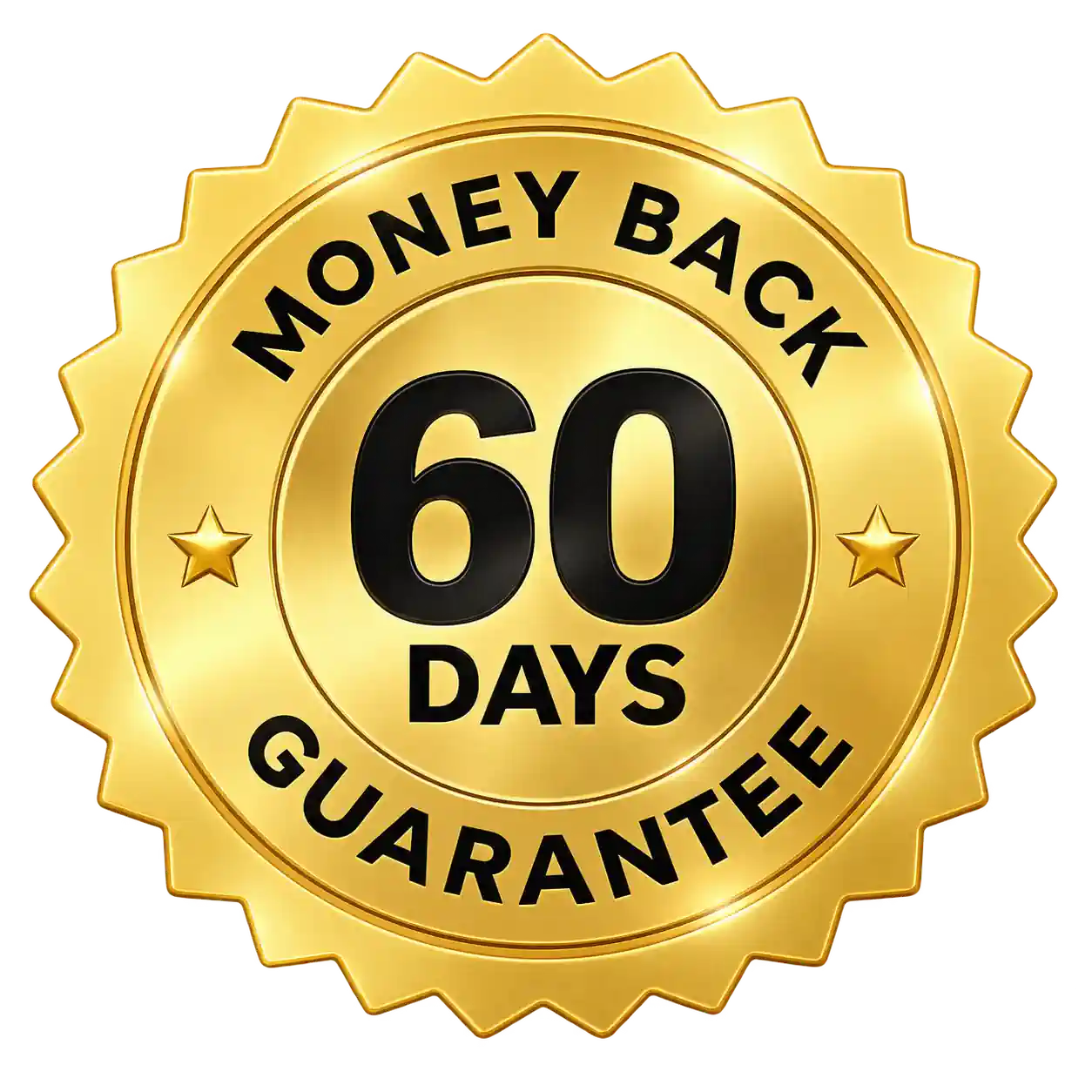 Alkatide 60-day money-back guarantee seal